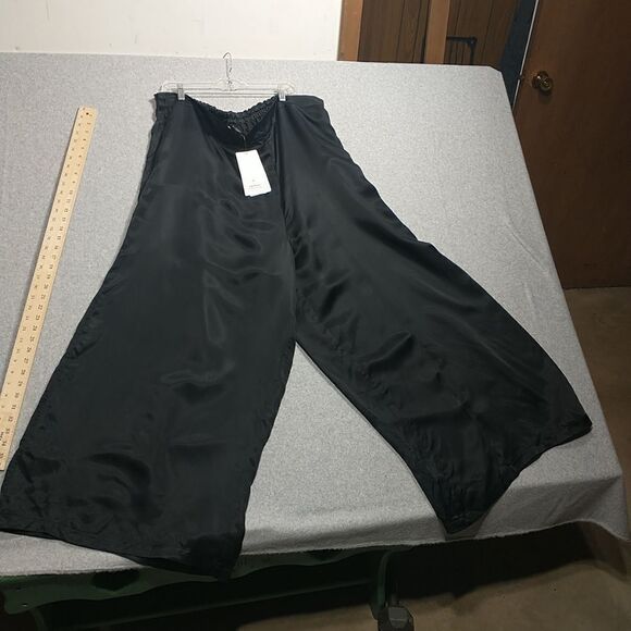 NWT Athleta CALM COOL LOUNGING RELAXING SLEEP PANT,BLACK SIZE 3X #988501 Y0320H. - Picture 1 of 8